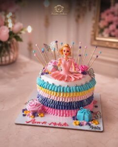 Barbie Princess Birthday Cake in Jalandhar