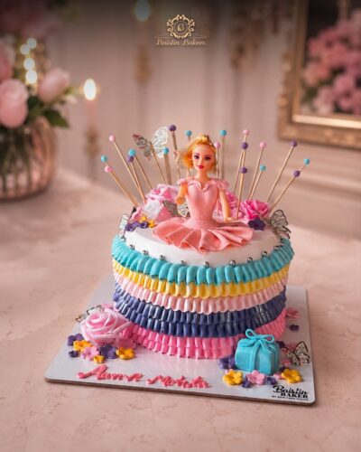 Barbie Princess Birthday Cake in Jalandhar