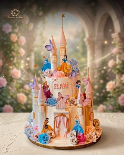 Princess Castle Birthday Cake in Jalandhar