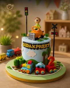 Vehicle Theme Birthday Cake for Kids in Jalandhar