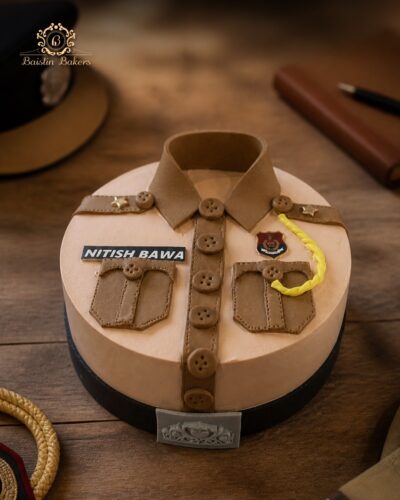 Police Uniform Theme Cake in Jalandhar