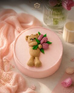 Teddy Bear Cake, Floral Cake, Pink Cake, Birthday Cake, Girls Cake, Cute Cake, Designer Cake, Baby Shower Cake, Love Cake, Customized Cake, Celebration Cake, Premium Cake, Gift Cake, Romantic Cake, Elegant Cake