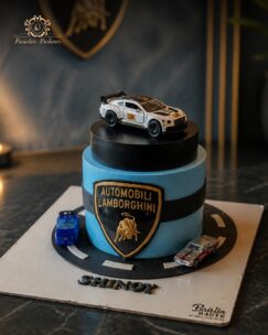 Luxury sports car theme birthday cake by Baistin Bakers Jalandhar
